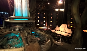 Ninth Ten Doctor Who Coral TARDIS interior