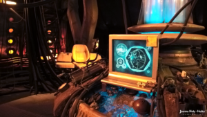 Ninth Ten Doctor Who Coral TARDIS interior