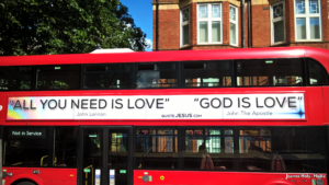 London bus God is love
